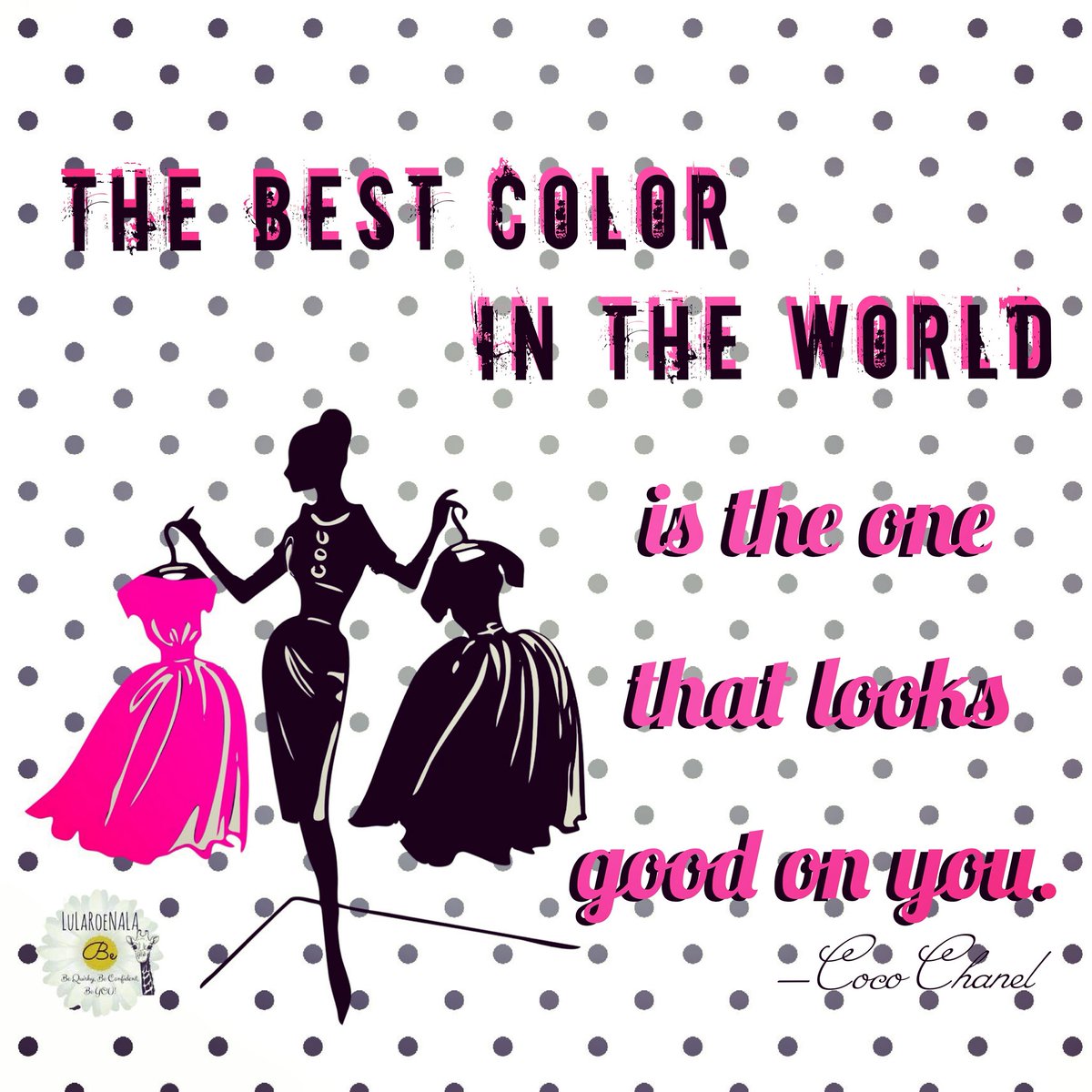 lularoe_nala's tweet photo. Find your best color and rock it!
 #fashion #cocochanel #photooftheday #style #cocochanelquotes #colors #instafashion #cocochanelquote #fashiongram #quotes #instadaily #beyourself #beauty #saturday #itsasuitething #lularoenala #lularoenalastyle #lularoe https://t.co/ldO2saXVpk
