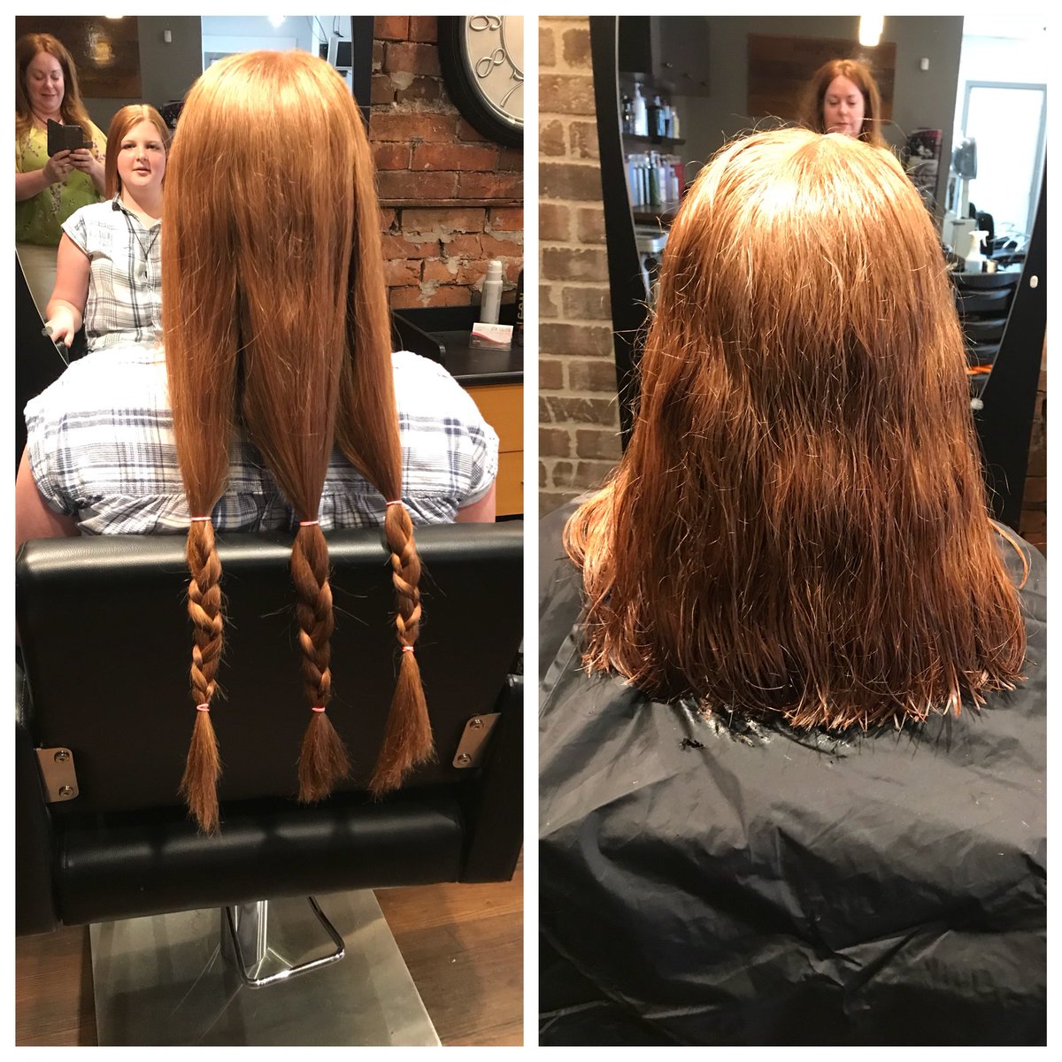 Jenn_Trump's tweet photo. Step 1:  Donate 11” 💇‍♀️
Step 2:  Perm it up for a new look 〰️➰
Step 3:  Now to go out and rock your textured hair ... bring on the summer fun for Allison 🌞🏖🚣‍♀️⚾️
☎️ request JENN! 570-424-6461💇‍♀️ ➿〰️➰
#JennTrump #JTHsalon #Perms #BrazilianBondBuilder #b3 https://t.co/t6sQtMxKRp