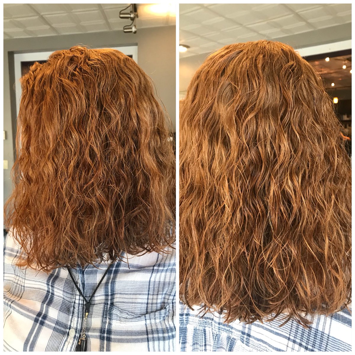 Jenn_Trump's tweet photo. Step 1:  Donate 11” 💇‍♀️
Step 2:  Perm it up for a new look 〰️➰
Step 3:  Now to go out and rock your textured hair ... bring on the summer fun for Allison 🌞🏖🚣‍♀️⚾️
☎️ request JENN! 570-424-6461💇‍♀️ ➿〰️➰
#JennTrump #JTHsalon #Perms #BrazilianBondBuilder #b3 https://t.co/t6sQtMxKRp