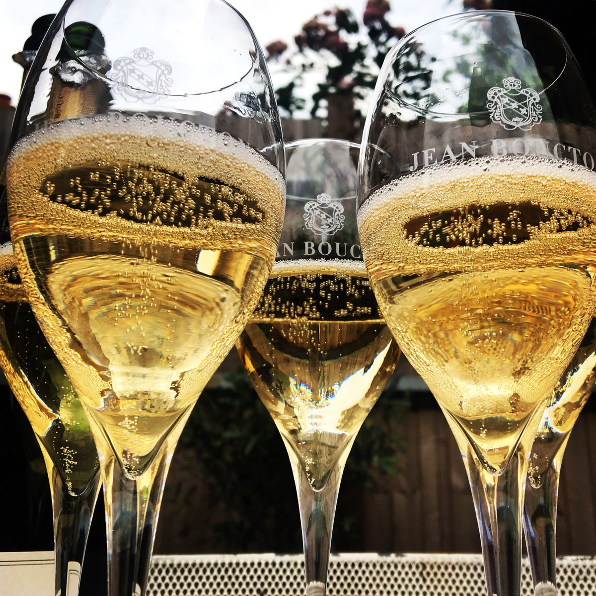 Finally the #weekend! Santé! #champagne #CuveeJeanB #JeanBEmbassy