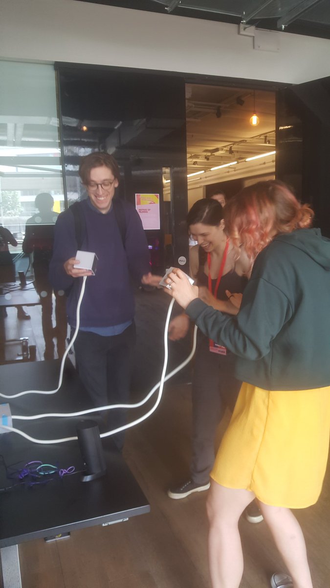 C_A__Page's tweet photo. The bots are at the @BFI Woman With A Movie Camera @CodeLiberation exhibit.

Come @playbotparty ! https://t.co/ey82vXFRGi