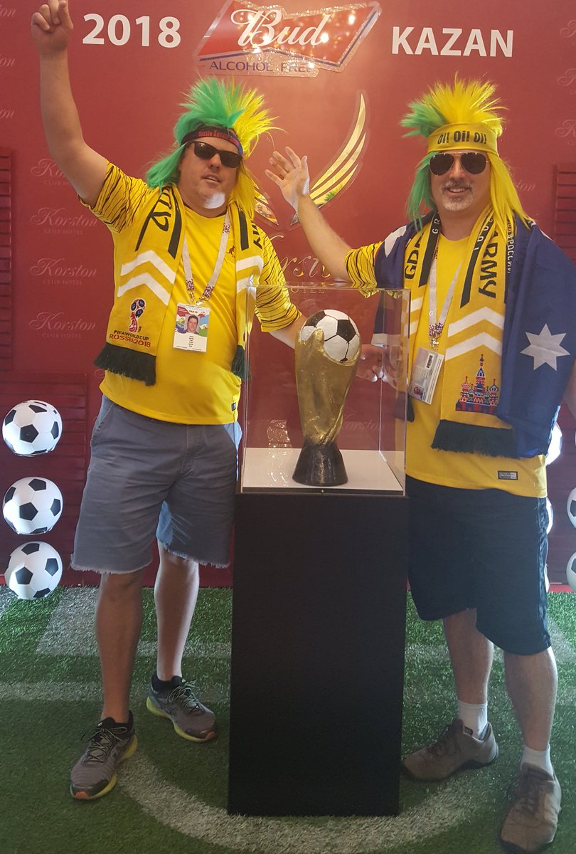 Game day in kazan for the #Socceroos #ggarmyontour