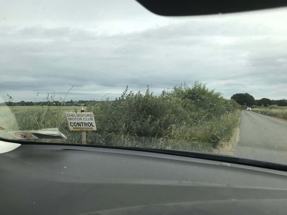 All ready to go at the start of regularity A.