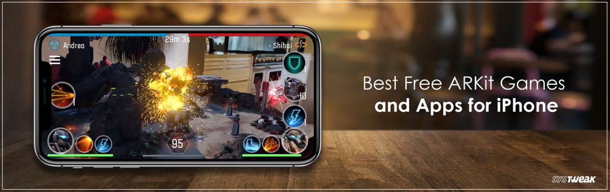 systweak's tweet photo. Best Free ARKit Games & Apps for iPhone https://t.co/6ouCfUySCx #ARKit #Games #iPhone #iOS #WWDC2018 #Apple #AR #3D #PokemonGOar #ShadowsRemain #GhostsnGunsAR #ARRunner #EnterTheRoom #IKEAPlace #CivilisationsAR #TapMeasure #LEGOARStudio https://t.co/035lmkkyvl