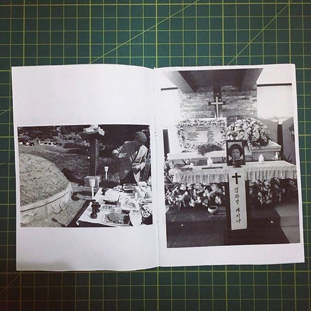 thousandfoldPH's tweet image. Check out Christine Chung's new zine "Remembering Halmeoni" In this new work of hers, she gathers photos from 2013 revolving around the life of her grandmother and what followed after her passing. According to Christine, it is her way of keeping her memo… ift.tt/2tcXU4E
