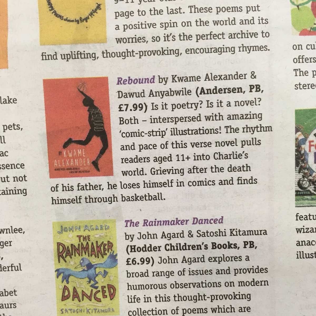 And we’re chuffed to read these reviews for our teen/YA reads! #bestnewkidsbooks2018 #IBW18