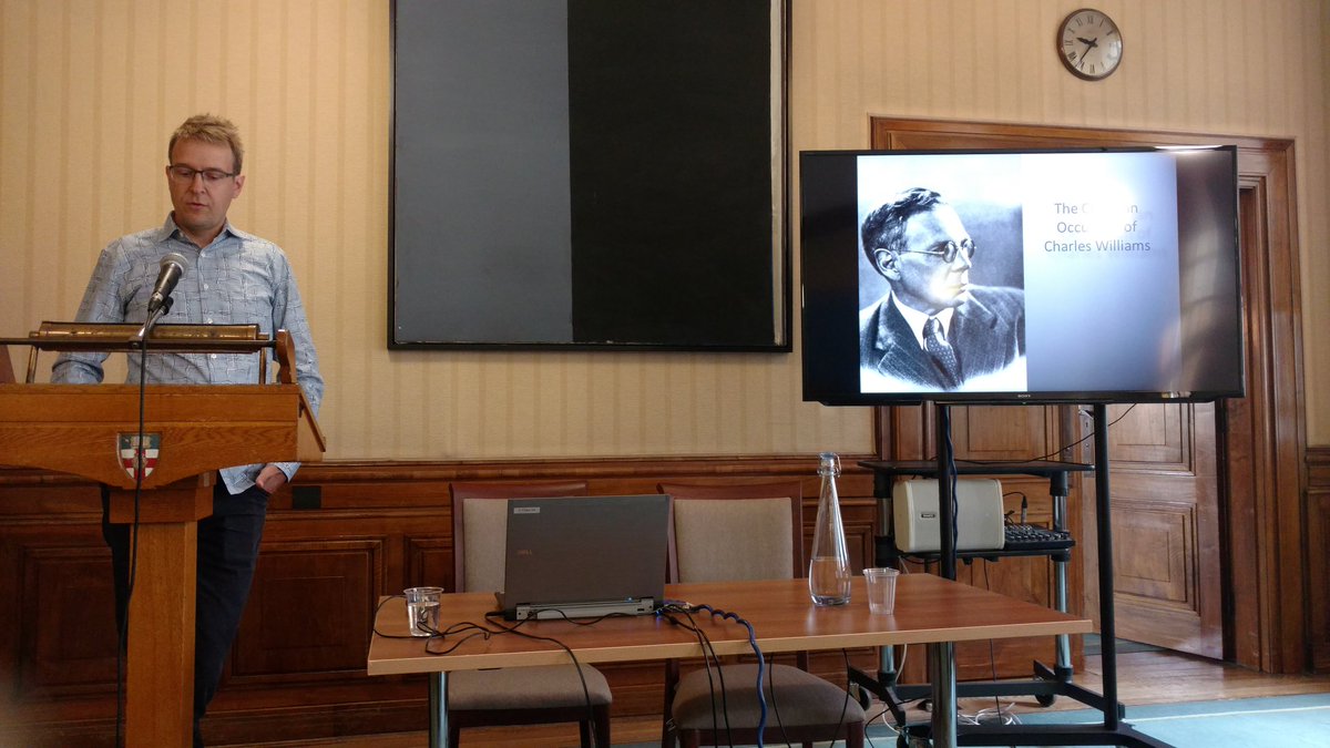 HeresyStudies's tweet photo. Starting day 2 of #ISHS18 with a paper on Christian occultism by Aren Roukema. https://t.co/85J9Zt8nVu