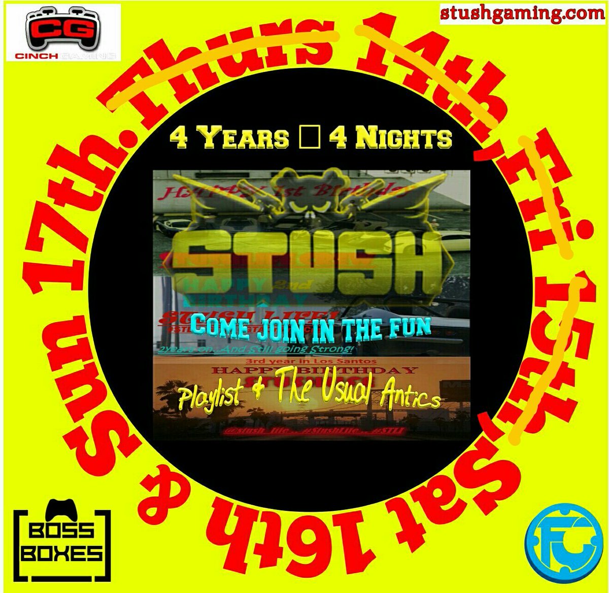 Stushtweets's tweet photo. 2 down..2 to go.. Join us again from 8.30pm (GMT) Tonight for more #Stush4Life..  #GTAV #GTAOnline #STLI #SLGC #WaveformGaming https://t.co/MG0hWmVd0a