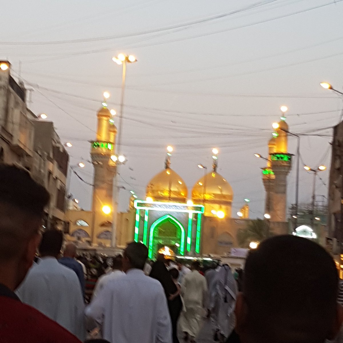 تشرفنا بزيارة الامامين الجوادين موسى ابن جعفر ومحمد الجواد صلوات الله وسلامه عليهم اجمعين 
ولم ننساكم بالدعاء والزيارة
وكل عام وانتم بالف خير