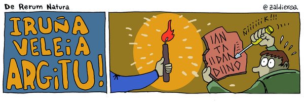 zaldieroa's tweet photo. Gaurko zinta @berria n, Iruña-Veleia argitu !! https://t.co/755lMHm26E