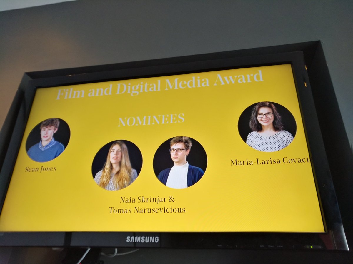 hellonaia's tweet photo. It was an honour to be one of the nominees with @tomas_naru at the Create student awards 2018. Thank you Tomas for everything we have achieved together and big congratulations to all the winners, you guys deserved it ! #createawards18 https://t.co/T3UphkOqAB