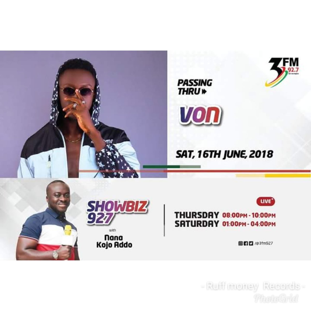 RuffMoneyRecord's tweet photo. Drop your names for a shadout.... 3fm..92.7

Today 1:30pm......#Ruff_Money_Records

#Standwell https://t.co/vaMhQw2A4r
