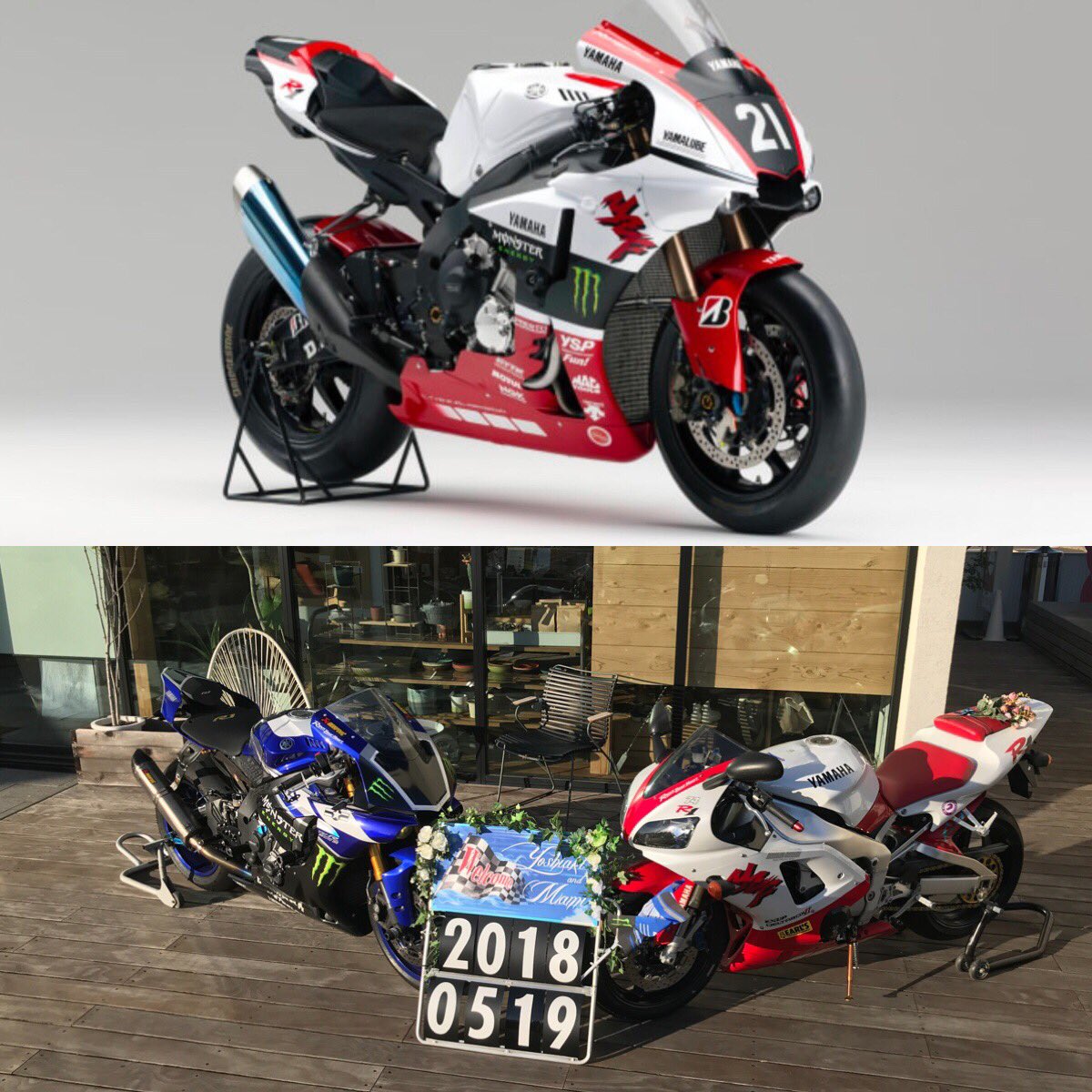 えのっちライドYZF☆SGT48(御所車主義太郎) tweet media