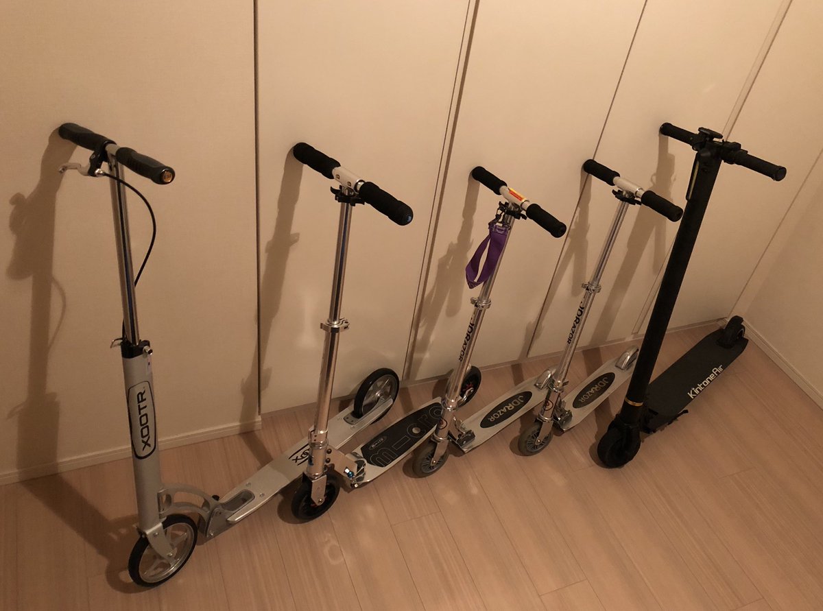 道尾秀介 移動手段はもっぱらキックボードなのだけど 用途によって使い分けているうちに こんなことになっている 左からzootr Roma 世界最速キックボード Micro Speed Plus 速くて軽量 Jdrazor 最軽量 Jdrazor 別機 Kintone 電動 道尾秀介 移動手段はもっぱらキックボードなのだけど 用途によって使い分けているうちに こんなことになっている 左からzootr Roma 世界最速キックボード Micro Speed Plus 速くて軽量 Jdrazor 最軽量 Jdrazor 別機 Kintone 電動