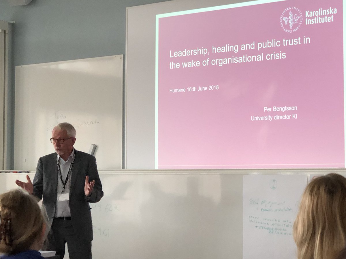 Case #Macchiarini step by step with lessons learned by Per Bengtsson <a href="/karolinskainst/">Karolinska Institutet</a>  #humane2018truth