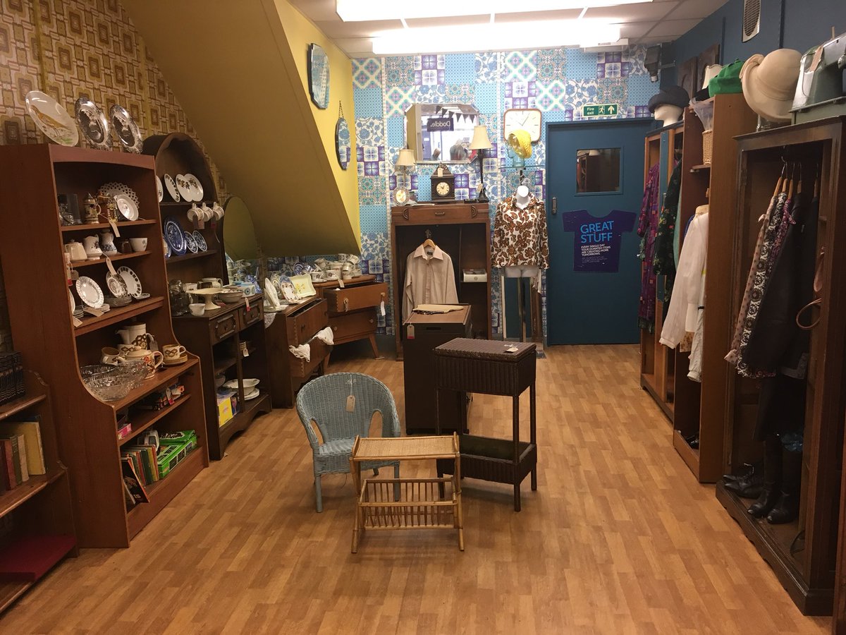 Step back in time by visiting our #specialist #vintage room. #nostalgia #vintageclothing #vintageshop #cruk #crukwithingtonvintage #vintagehomeware