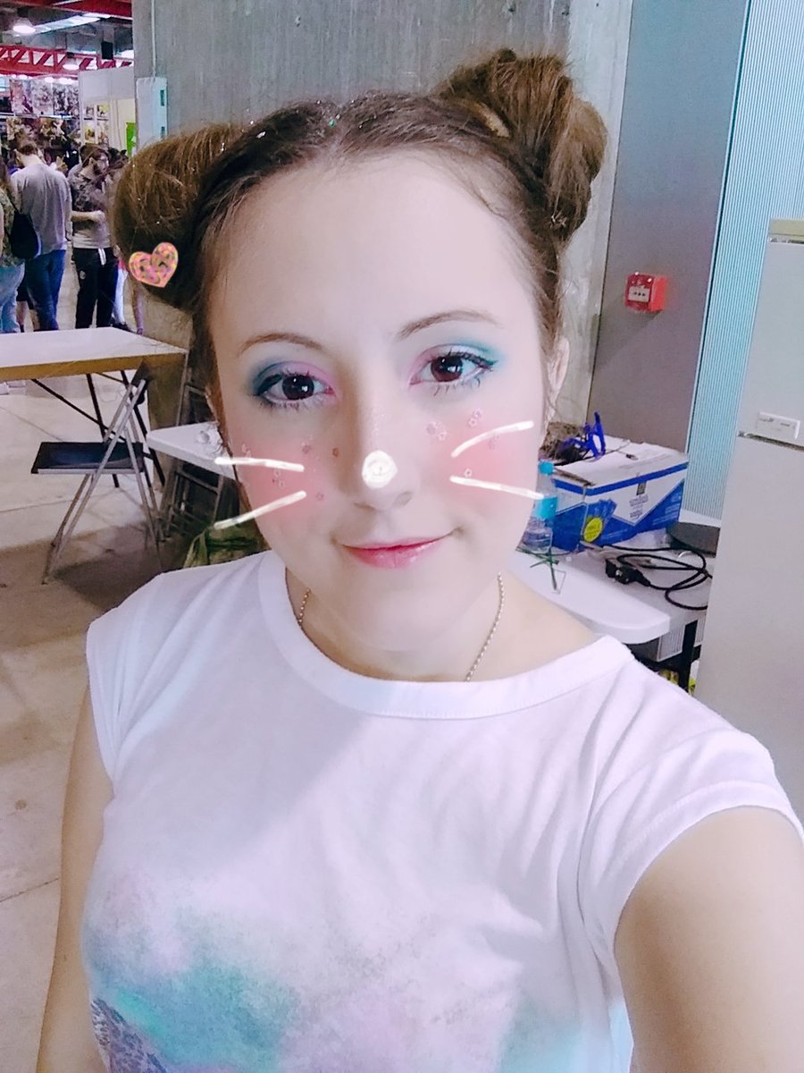 sakurarius's tweet photo. Ready for @keepitsecret 
Hair by: @JadDyus 
Make Up: me

#MadridOtaku #KeepItSecret #kawaii https://t.co/bzmUOoVYiX