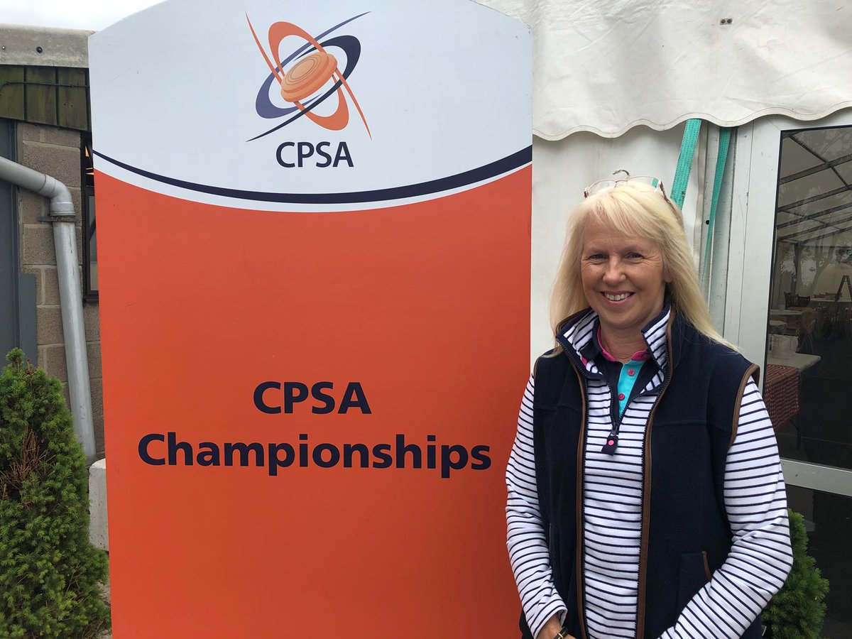 CPSAuk's tweet photo. Diana Barnett, who runs boarding kennels in Cheshire, is a B class shooter, competing in all three DTL competitions at Bywell Shooting Ground this weekend. Diana is hoping to enjoy the weekend and improve her scores. #CPSA #DTLWeekend #BywellSG  #clay #clayshooting #shooting https://t.co/rbmPSIB2AD