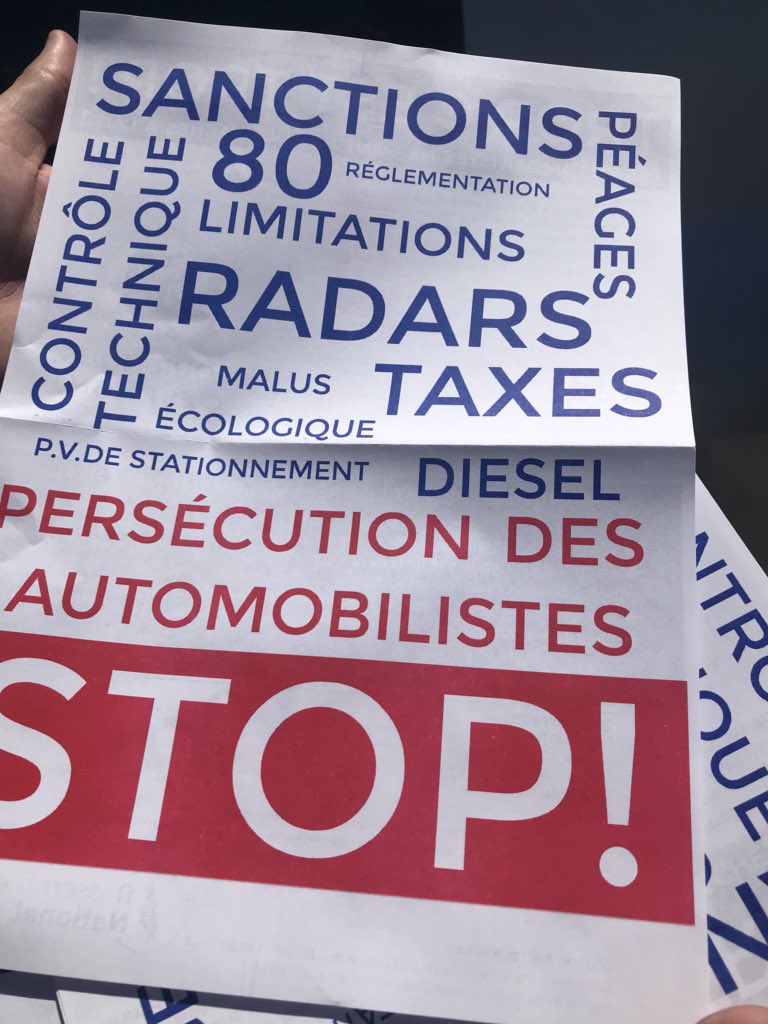 rnj_var's tweet photo. Le #FNJVar à #Toulon pour dénoncer des sanctions démesurées faites aux automobilistes lors de la Journée de défense des automobilistes ! 🚫🚘
#GénérationNation 🇫🇷 https://t.co/cwvcEoqNvd