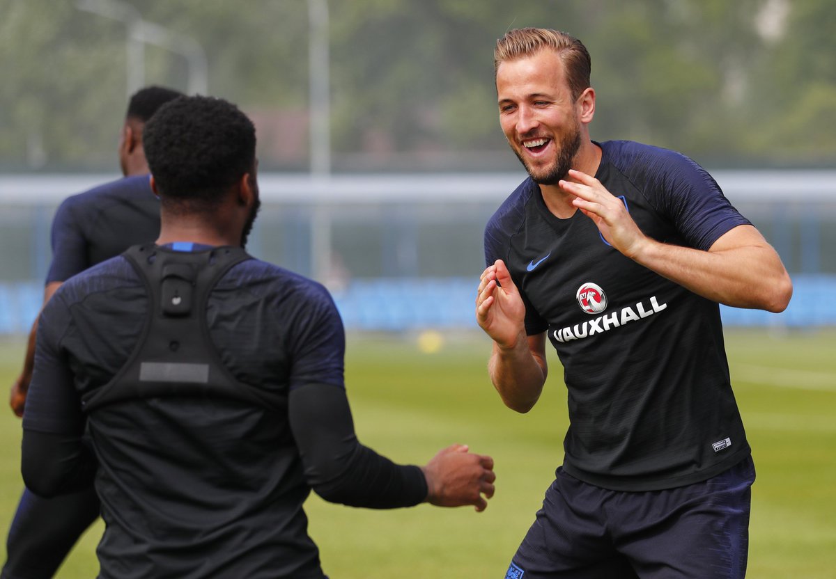 The boys are looking relaxed and happy in training ahead of England's game on Monday

<a href="/eddie_keogh/">Eddie Keogh</a>