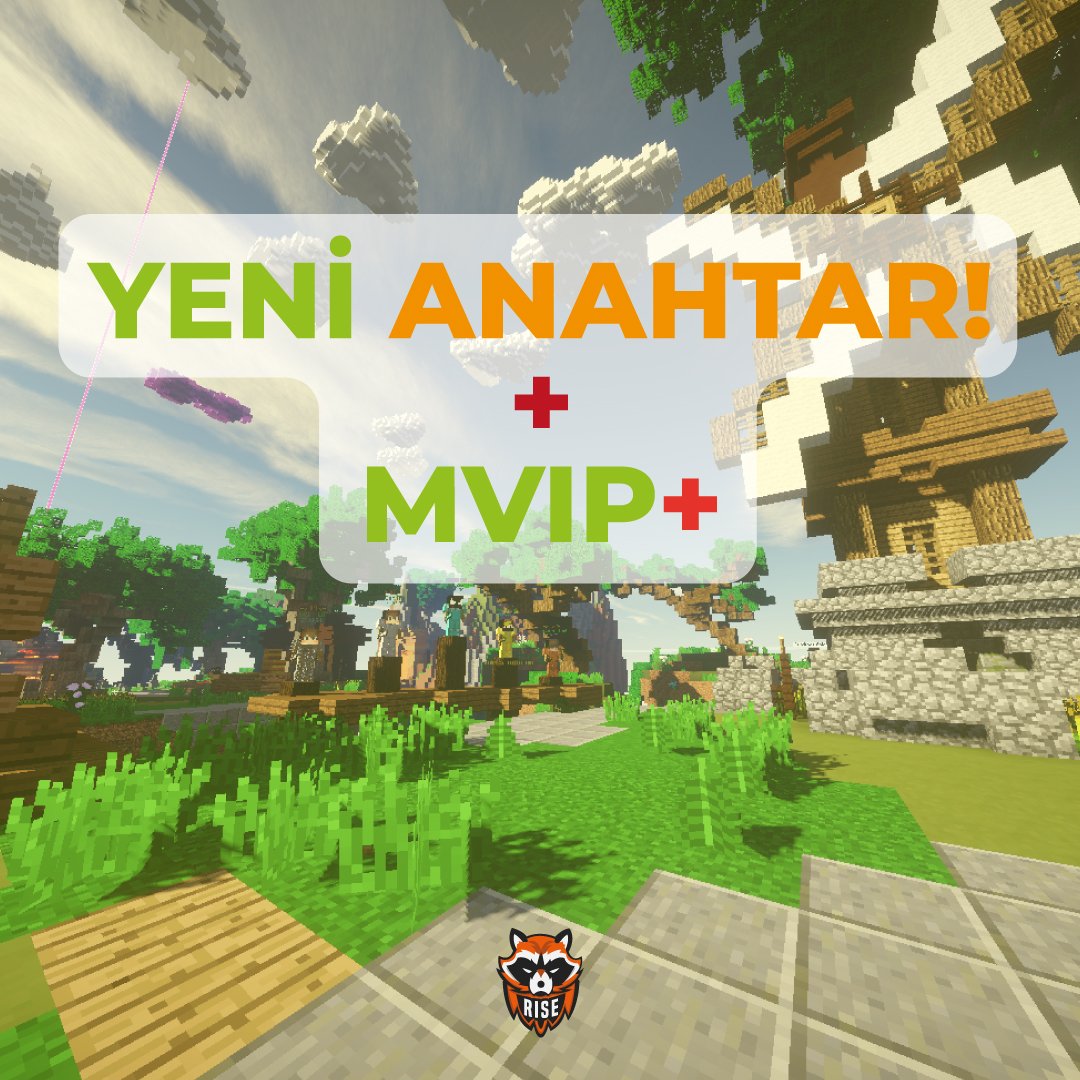 Bayrama özel anahtar ve MVIP+ %50 indirimiyle Market'te!
craftrise.tc/market adresinden hemen satın al ve oyunun keyfini çıkar!
#craftrise #discount #minecraft #key