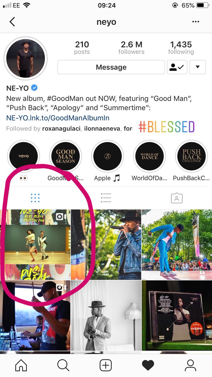 When <a href="/NeYoCompound/">NE-YO</a> shows appreciation on his <a href="/instagram/">Instagram</a> page! 
So honoured 🙌🏼
