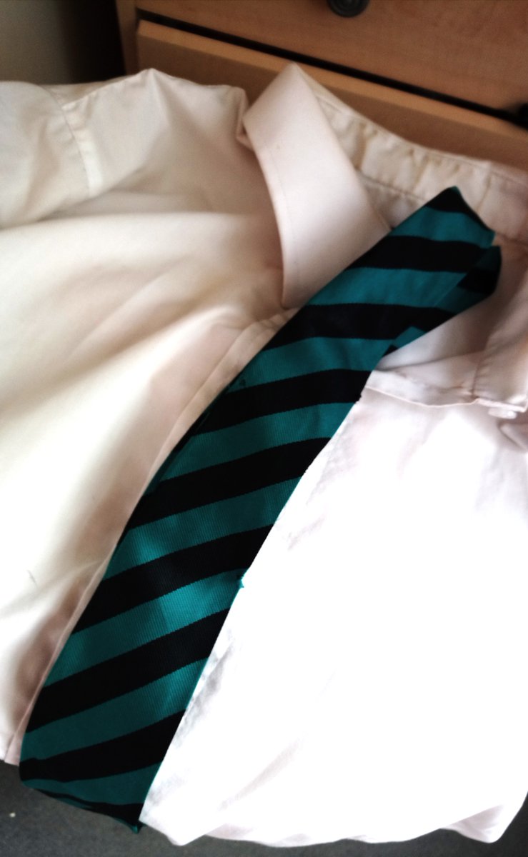 kirstw34's tweet photo. That moment when you go to wash your daughters school uniform and realise she doesn't need it no more #leftschool #getitinthebin ๐ https://t.co/Sgm8cRn7jZ