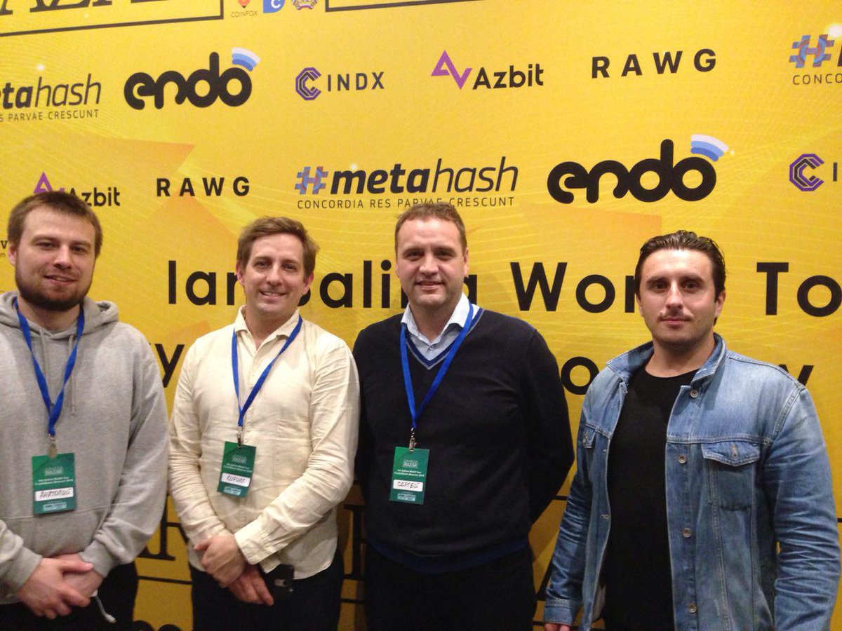 quantor_co's tweet image. #quantor team members participated in incredibal event of #IanBalina World Tour #CryptoBazar 2018. Full room, well-known cryptocurrency investors, valuable insights from the top-level experts in #blockchain