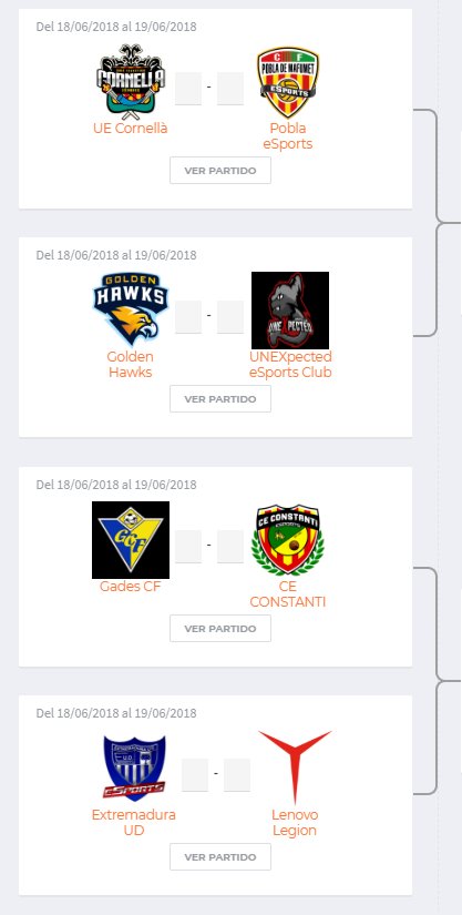 Menudas eliminatorias tenemos encima!

A solo 2 rondas de la gran final nacional de PS4.

Aquí podéis ver la noticia.
proplayerseries.com/noticias/68/cu… …
Aquí podéis seguir el torneo
proplayerseries.com/psn/torneo/70

@GoldenHawks_ @PoblaeSports <a href="/CfGades/">Gades CF</a> <a href="/UNEXeSports/">@UNEXeSports</a> <a href="/consesports/">Constantí eSports</a> <a href="/eSportsUEC/">UE Cornellà eSports</a>