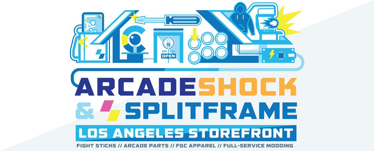 ArcadeShock's tweet photo. SATURDAY - June 16

OPEN from 12-7 pm

381 Van Ness Ave
Suite 1512
TORRANCE CA 90501

Try parts out first hand, buttons, balltops, gates, joysticks, fight stick bags. See them first hand.

Forget about the amazing weather, skip the beach and get in our shop

#FGC #modtime https://t.co/4hctNMl5KG