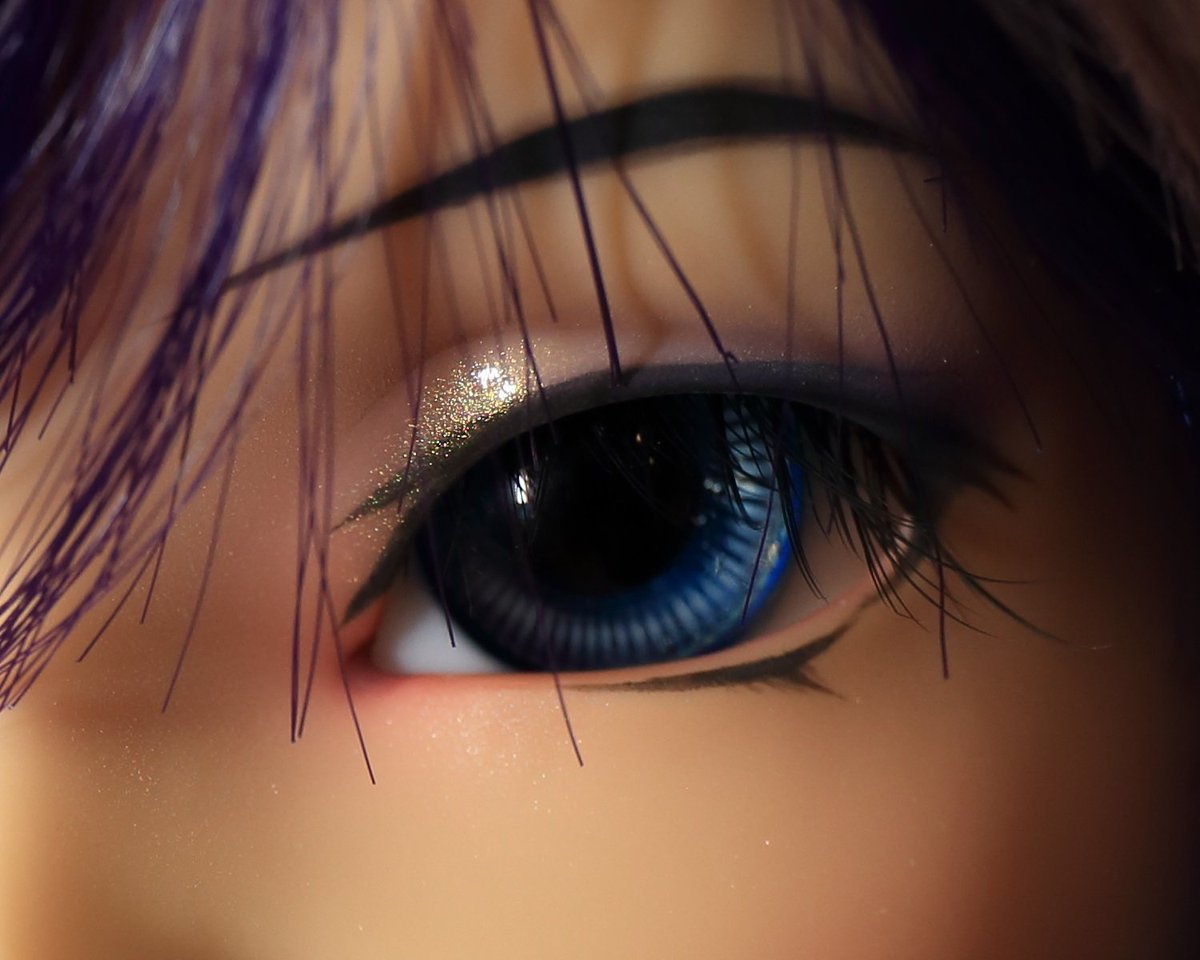 Papao Zx フランちゃんと娘達 新フルチョの推奨メイク アニメティックメイクのアイラインがまんまコレやなｗ 参考とされたのなら光栄の至りやね O B このドールのフルチョ テーマは Sd F 72ヘッドでdd関羽雲長を作る でした ー B フル