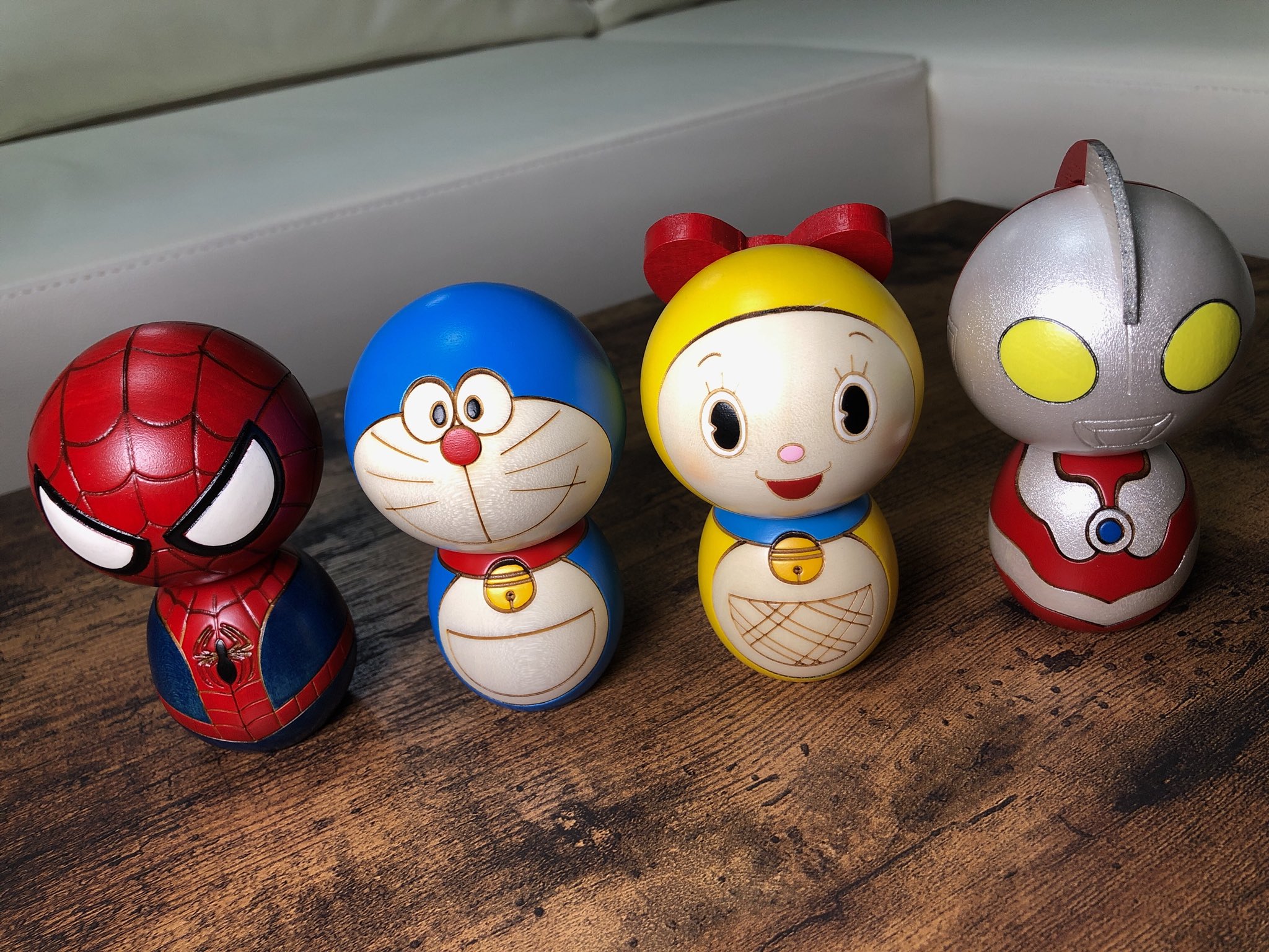 オックス Twitter પર 卯三郎こけし キャラクターこけしを買ってきた ドラえもんこけしのセット以外に他の面白いキャラのこけしもあった かわいい 卯三郎こけし ドラえもんこけし