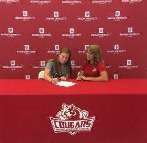 IUKTennis's tweet photo. Please welcome Mary Sayre to IU Kokomo. She just graduated from Alexandria Monroe HS. Mary, we are excited for you to join the team! https://t.co/kTmffRyUHP
