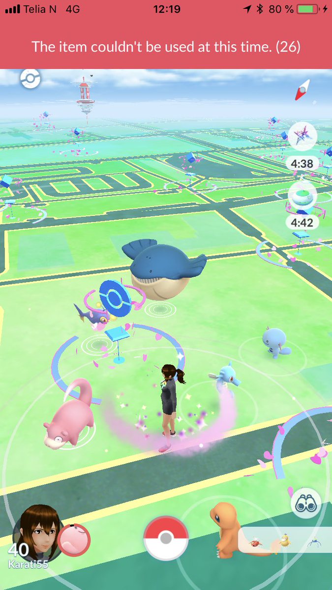 RatiG's tweet photo. @NianticHelp every time I press a Larvitar.... https://t.co/NVYnNnn8Pp