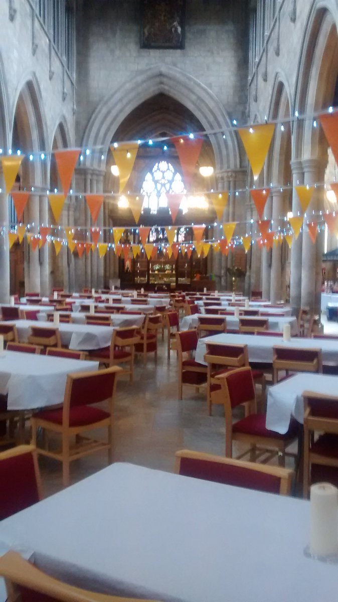 Warming up at St Marys Church in Melton Mowbray ahead of this weekend's Distilled spirits festival <a href="/WhatsOnLeics/">What's On Leicester</a> spiritsfest.co.uk