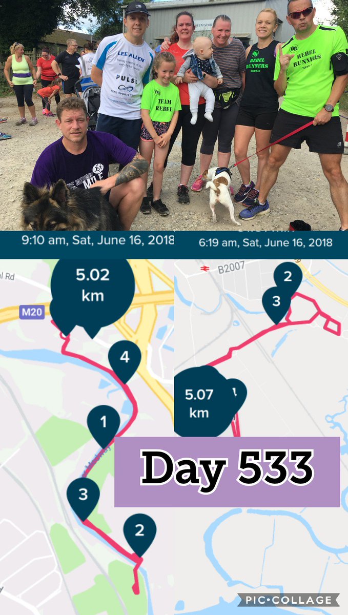 Lee365run's tweet image. Day 533/1096 running a minimum of 10km every day.... Great to be with the gang today. PB for Ellie and a few welcomed return for Brendon after injury 🏃 #joininjune #ukrunchat #loveparkrun