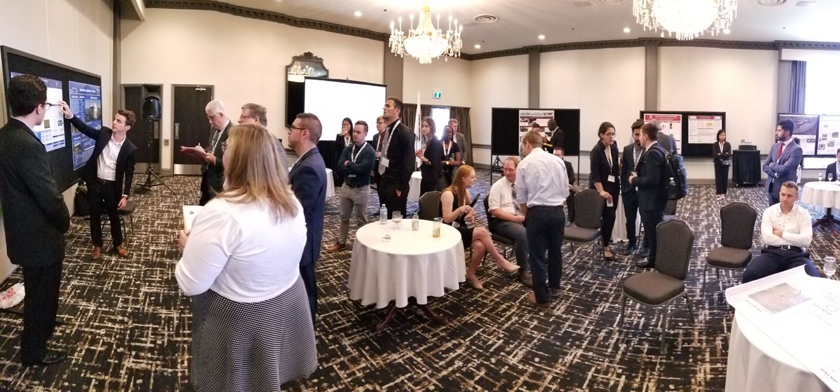 Here’s a look at yesterday’s #CSCE2018 Student Capstone Competition. The future of Civil Engineering is in good hands!