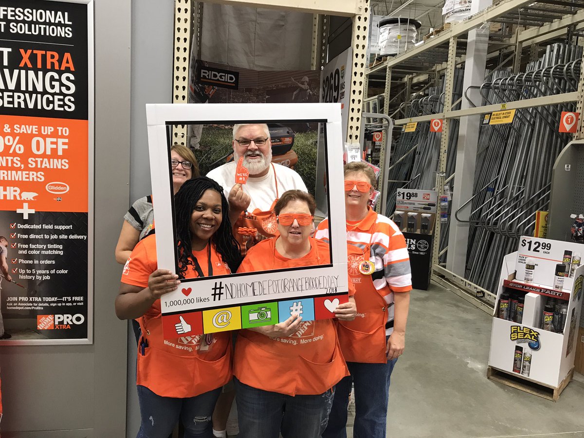 Jason Eidam (@jasoneidamthd) on Twitter photo Great start to Orange Saturday here at 6931!#NDHOMEDEPOTORANGEBLOODEDDAY2018 <a href="/MeganTorresD305/">Megan Torres</a> @Jmiller0769 Great start to Orange Saturday here at 6931!#NDHOMEDEPOTORANGEBLOODEDDAY2018 <a href="/MeganTorresD305/">Megan Torres</a> @Jmiller0769