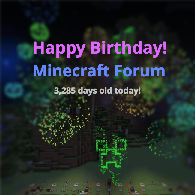 Minecraft Forum tweet media