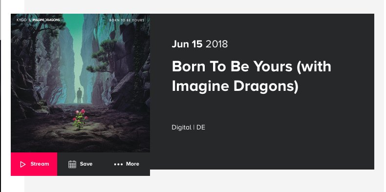 ChronicAdrift's tweet photo. @TastyNetwork @PrototypeRaptor How is it that the new single from @Kygo and @Imaginedragons have the same artwork? Just curious :) https://t.co/V1821sptsg