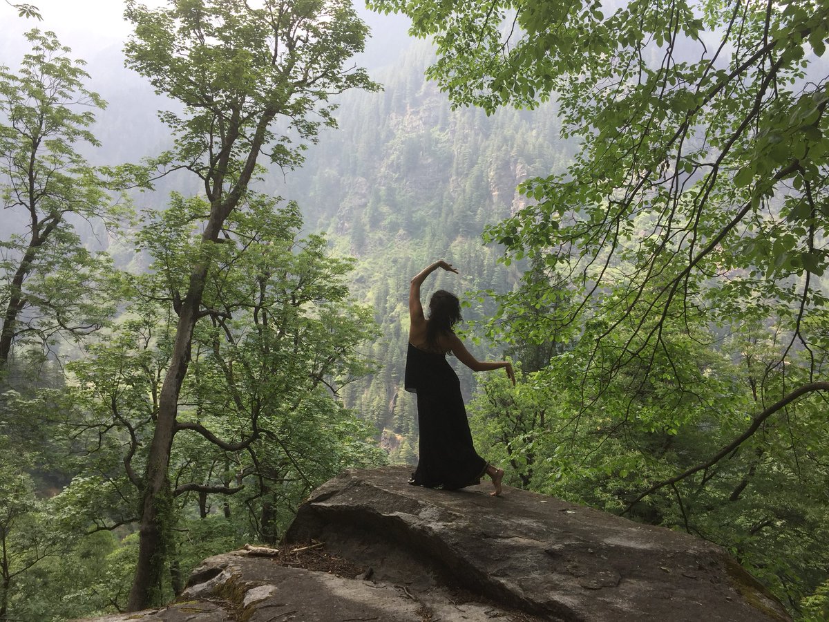 realmsofdance's tweet photo. Shinrin yuko - Japanese for forest bathing. I breathe in the forest. I let the forest breathe me.
At 8000ft, edge of ecstasy - Manali Wildlife Sanctuary, Himalayas. Photos by Cajal Mandira Banon
#zianath #Himalayas #YogaPractice #manali #mountainyoga #forestyoga #shinrinyuko https://t.co/V9s7NKz02x