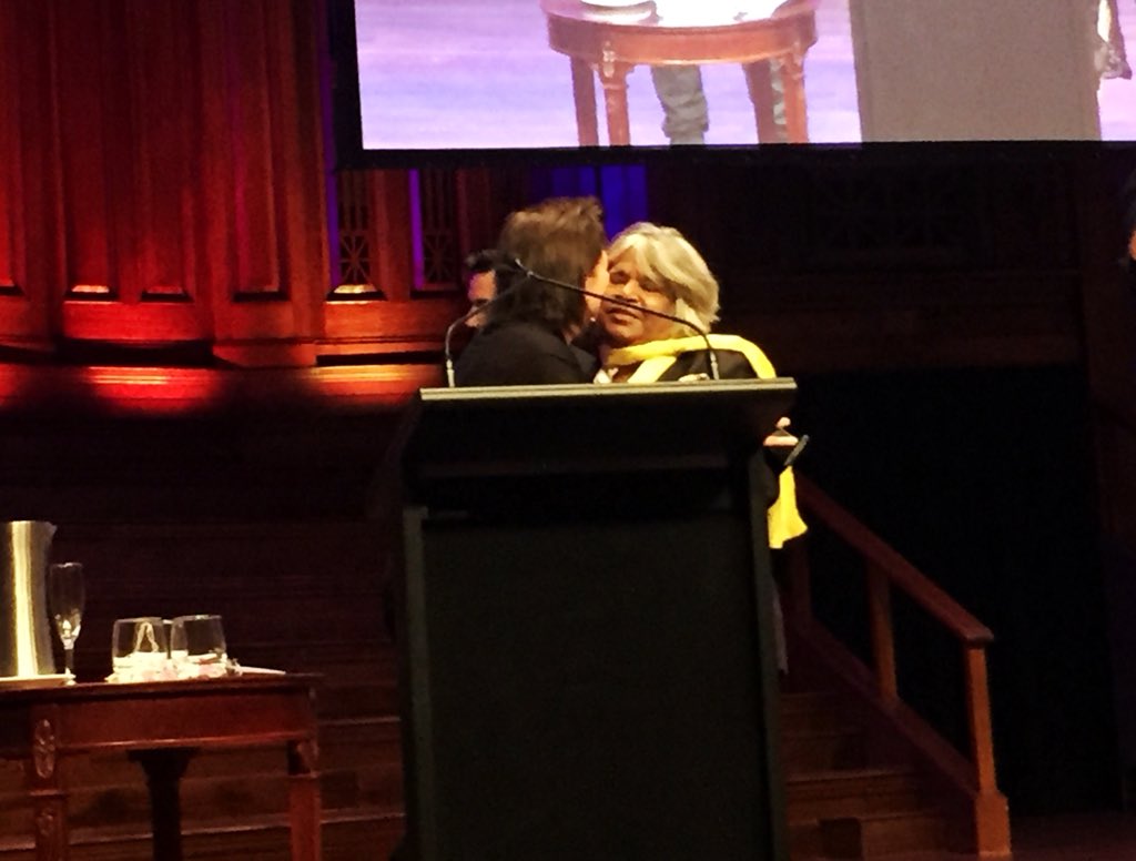 LeeanneEnoch's tweet photo. Delighted to present Aunty Dawn Daylight with the Lifetime Achievement Award at the 57th Queens Ball this evening. The amazing Queens Ball is the longest running LGBTIQ event in the world - so pleased to be a part of it! https://t.co/jAq10tH6k2