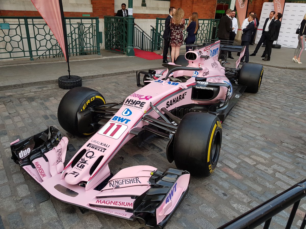 Fantastic evening at the @OrangeBus and Sahara Force India F1 Fan Engagement event at the London Transport Museum. #OBFAN18 @Retrocampervan in Covent Garden at the London Transport Museum <a href="/ForceIndiaF1/">Racing Point F1 Team</a> <a href="/orangebus/">Orange Bus</a> #OBFAN18