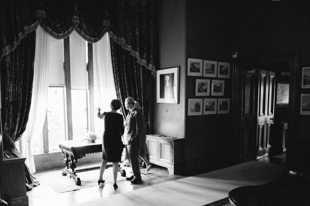 DeptCultureIRL's tweet photo. With the visit of Their Royal Highnesses having come to a close, we look back at some moments from their time in Killarney which included visits to Muckross House and Killarney House. #RoyalVisitIreland https://t.co/Dfy7bDijdG