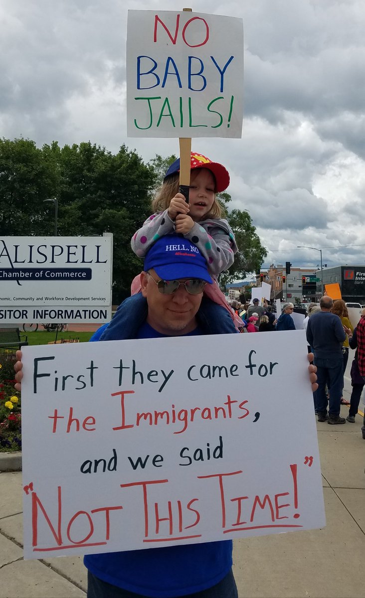 First they came for the immigrants, and we said #NotThisTime!

#NoBabyJails #FamiliesBelongTogetherMarch #FamiliesBelongTogether