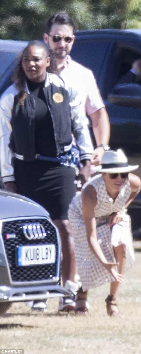 Beard_Club's tweet photo. OHNOO! Fellow #GayMerkins Prince Harry &amp; Alexis Ohanian (bf Steve Huffman) w/ their #Lesbian #Beards Meghan Markle &amp; Serena Williams, at Ascot to watch Harry play Polo, #OKyah https://t.co/FiOTj4lg1d via @MailOnline #InternationalGayMafia #Gaslighting #OnTheRates #BenefitBearding https://t.co/NOSUItk9RP