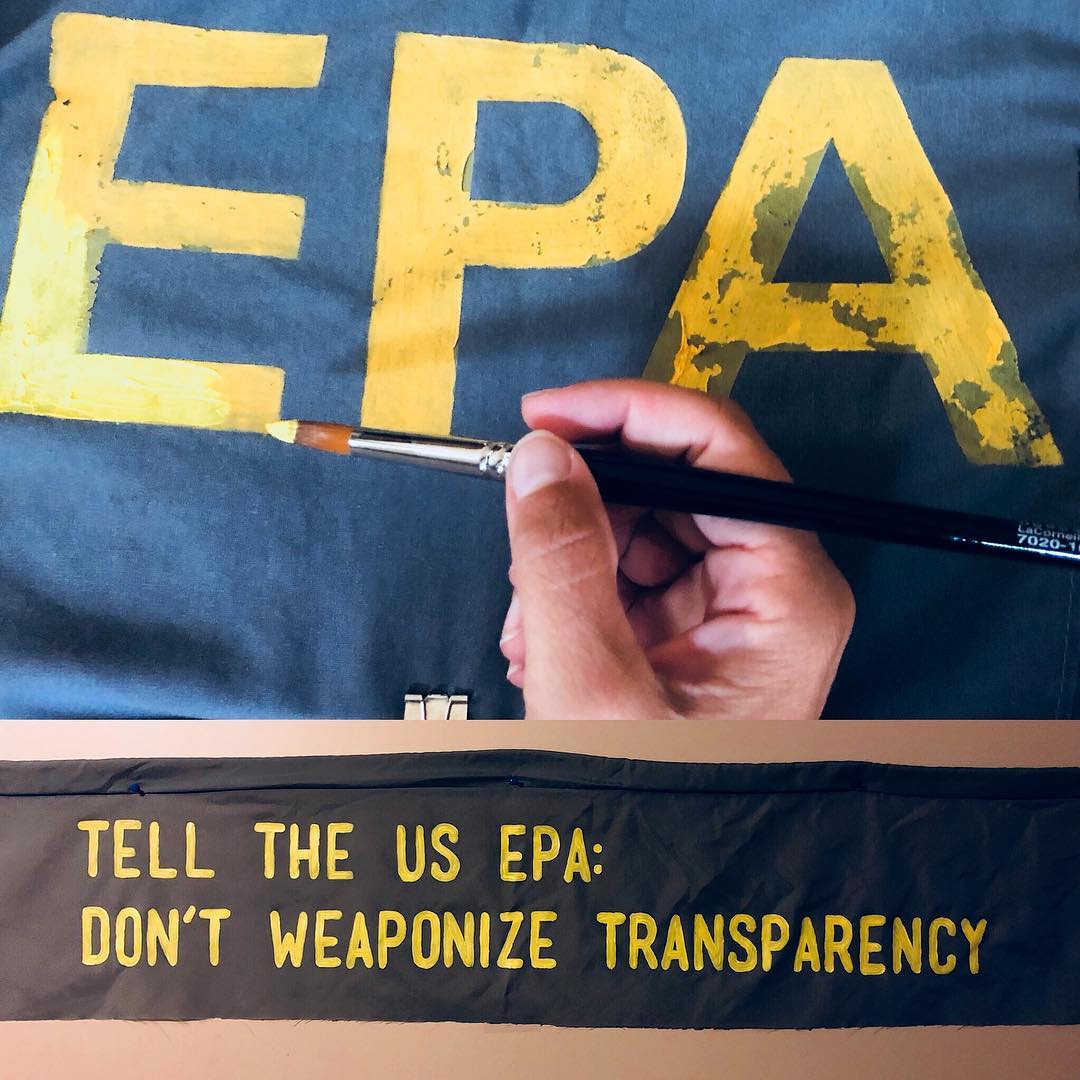 eirons's tweet image. Worn out "EPA" on the back on my #environmentalperformanceagency suit is much easier to repair than broken one at the federal level. Tomorrow w/ @dphiffer we launch a new public comment campaign 4 onbehalfof.life - on the web &amp;amp; @WaveHill 2-4:30! wavehill.org/events/summer-…