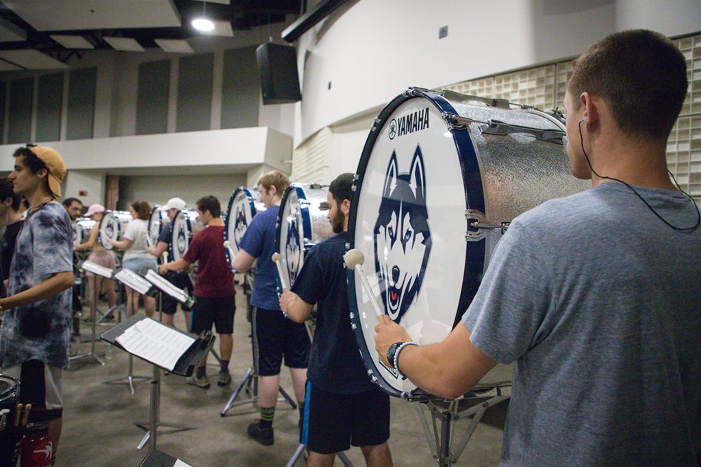 2018 prep continues! Camp 2 is in the books.

#UConnDrumline