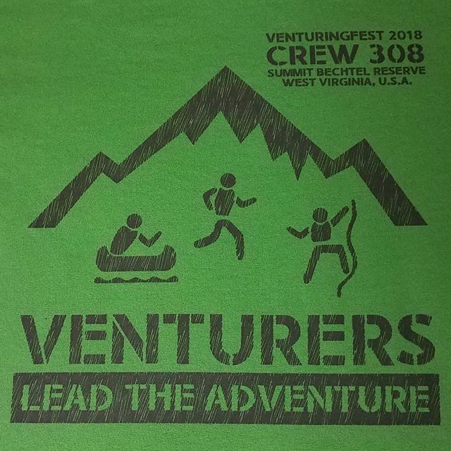 the_monkeybrain's tweet image. Fun design for a local #Venturing crew that's headed to #venturingfest2018 at @bechtelsummit ift.tt/2lLfCc9