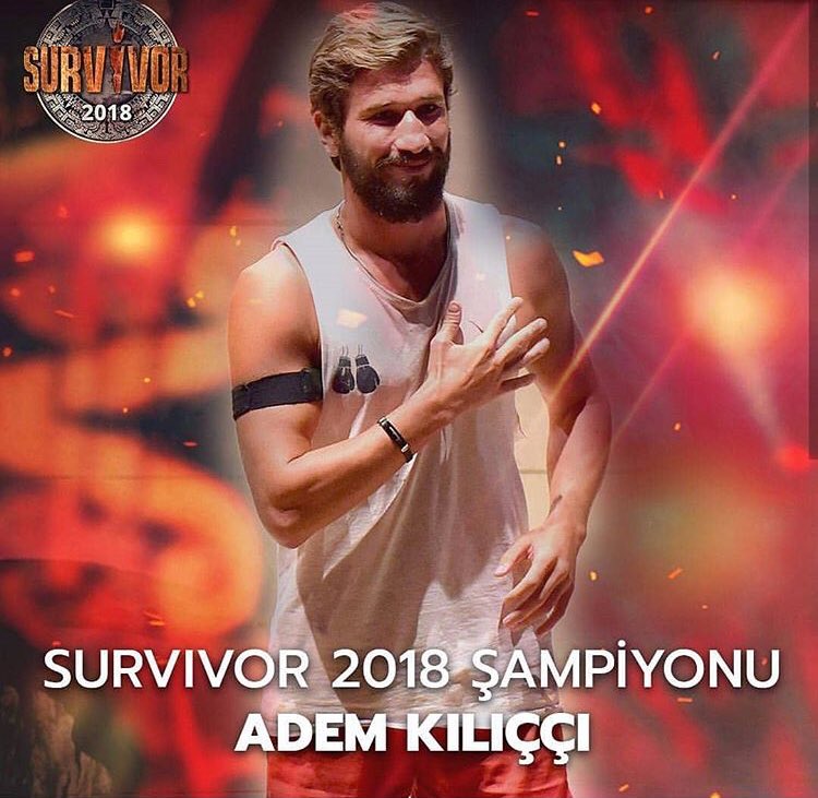Allahım şükürler olsun ki sen kazandın. Herşeyinle hakettin koca yürekli insan 🏆 💪 #survivor